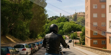 Investigan a un motorista por conducir sin carné en Cuenca