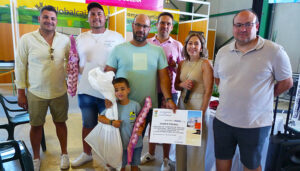 José Santiago García demostró en Las Pedroñeras ser el más habilidoso a los mandos del tractor al emplear algo más de un minuto en un exigente recorrido 2 José Santiago García demostró en Las Pedroñeras ser el más habilidoso a los mandos del tractor al emplear algo más de un minuto en un exigente recorrido