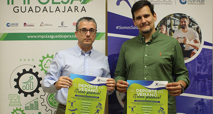 La Asociación de Empresarios de Servicios de la Actividad física y el Deporte de Guadalajara lanza su campaña “El deporte en verano tiene premio”