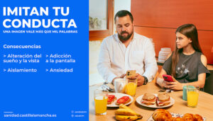 La Consejería de Sanidad publica una campaña informativa sobre el uso de smartphones en niños y jóvenes