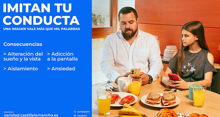 La Consejería de Sanidad publica una campaña informativa sobre el uso de smartphones en niños y jóvenes