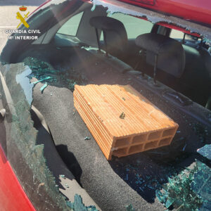 La Guardia Civil de Cuenca detiene a una persona por un delito continuado de daños en Sisante