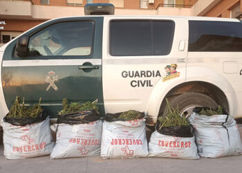 La Guardia Civil de Cuenca detiene e investiga a tres personas por delitos de tráfico de drogas, robo y uso vehículo motor, conducción temeraria y conducir sin licencia