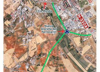 La Plataforma en Defensa del Ferrocarril Público y Social de Cuenca denuncia el nuevo vial a la estación del AVE como un retroceso en movilidad sostenible