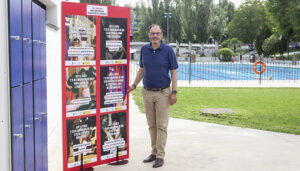 La piscina municipal de San Roque acoge una campaña de sensibilización con motivo del Día Mundial contra la Trata de Personas 2 La piscina municipal de San Roque acoge una campaña de sensibilización con motivo del Día Mundial contra la Trata de Personas