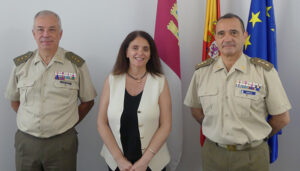 La subdelegada del Gobierno en Guadalajara recibe al nuevo subdelegado de Defensa