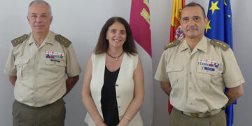 La subdelegada del Gobierno en Guadalajara recibe al nuevo subdelegado de Defensa