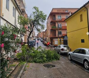 La tormenta caída en Cuenca deja numerosas incidencias