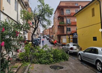 La tormenta caída en Cuenca deja numerosas incidencias