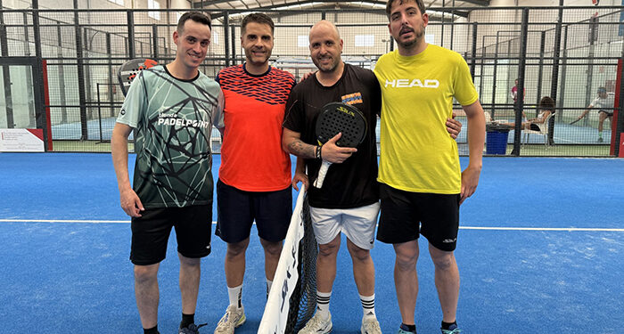 Las gemelas Miriam y Marta Gamero y Jorge Noheda y Sergio Pérez consiguen el triunfo en el VIII Torneo Diputación Única Pádel