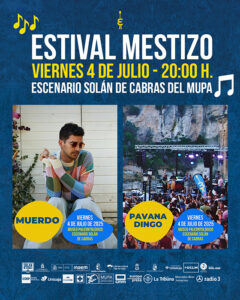 Los sonidos mestizos de Muerdo y Pavana Dingo llegan cargados de energía a Estival Cuenca