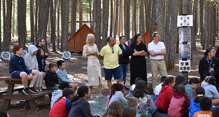 Marian López destaca la importancia del Campamento de Los Palancares como espacio de ocio en la naturaleza abierto a toda la ciudadanía 1 Marian López destaca la importancia del Campamento de Los Palancares como espacio de ocio en la naturaleza abierto a toda la ciudadanía