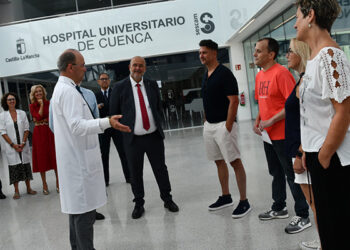 Martínez Guijarro destaca el “día histórico” que vive Cuenca con la apertura del nuevo Hospital Universitario 6 Martínez Guijarro destaca el “día histórico” que vive Cuenca con la apertura del nuevo Hospital Universitario