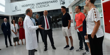 Martínez Guijarro destaca el “día histórico” que vive Cuenca con la apertura del nuevo Hospital Universitario