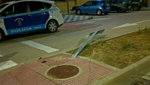 Noche de incidentes en Cuenca un conductor drogado y un accidente marcan la madrugada