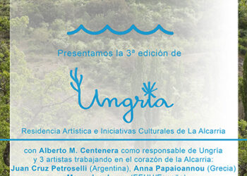 La residencia artística Ungría echa a andar por tercer año consecutivo en la pedanía briocense de Fuentes de la Alcarria.