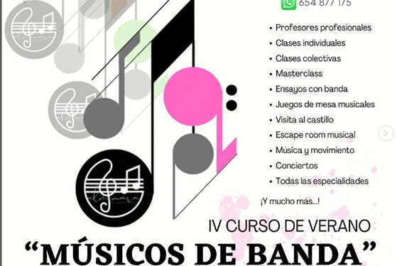 Puebla de Almenara fortalece su legado musical con una nueva edición de su Curso de Verano para Músicos de Banda