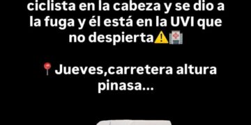 Se busca conductor de una Fiat Ducato que se dio a la fuga tras dejar a un ciclista en estado grave en una carretera de Cuenca