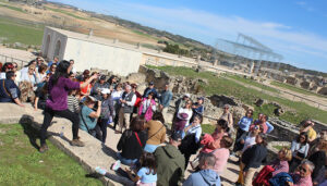 Segóbriga aumenta más de un 5% el número de visitantes en el primer semestre del año hasta alcanzar los 31.291 viajeros