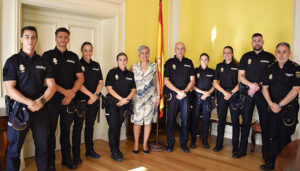 Siete agentes de la Policía Nacional comienzan sus prácticas en Cuenca 2 Siete agentes de la Policía Nacional comienzan sus prácticas en Cuenca