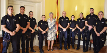 Siete agentes de la Policía Nacional comienzan sus prácticas en Cuenca