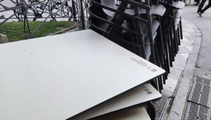 Cuenca en Marcha reclama que la nueva ordenanza de terrazas de hostelería garantice el tránsito peatonal 2 Terraza