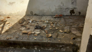 Un rayo causa daños en la ermita de San Isidro 2 Un rayo causa daños en la ermita de San Isidro