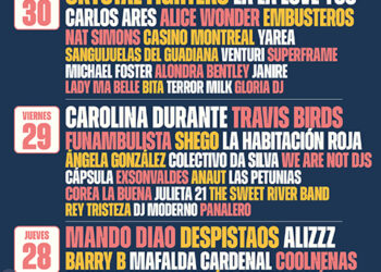 Ya hay cartel por días del Festival Gigante
