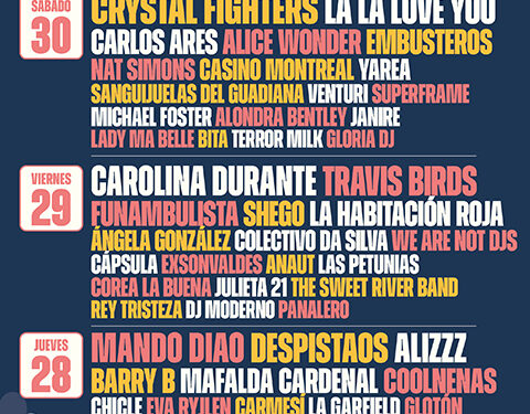 Ya hay cartel por días del Festival Gigante