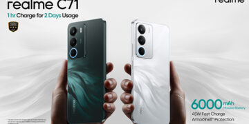 realme lanza el nuevo smarphone C71 con una batería de 6.000 mAh y carga rápida de 45W