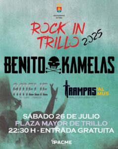 Benito Kamelas actuará gratis en Trillo en el fin de semana más intenso del verano 2 Benito Kamelas actuará gratis en Trillo en el fin de semana más intenso del verano
