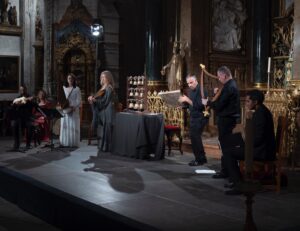 La música mística de Hildegarda von Bingen conmueve al público conquense 2 La música mística de Hildegarda von Bingen conmueve al público conquense