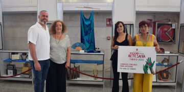 Ambatik Pintura en Seda se impone en el premio ‘Obra Artesana 2025’ de la Feria de Artesanía de la Diputación de Cuenca
