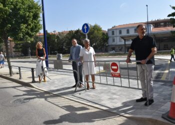 Inaugurado el primero de los aparcamientos en los terrenos de ADIF con 53 plazas de capacidad y 243.000 euros de inversión