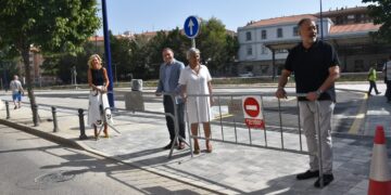 Inaugurado el primero de los aparcamientos en los terrenos de ADIF con 53 plazas de capacidad y 243.000 euros de inversión