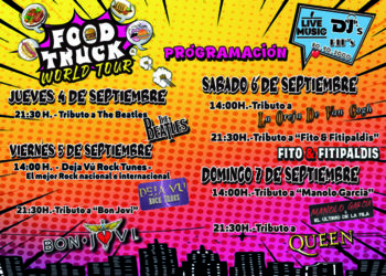 Azuqueca acoge del 4 al 7 de septiembre el evento “Food Truck World Tour”