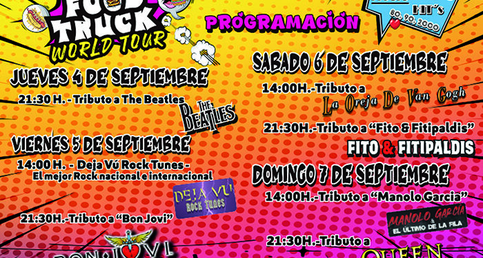 Azuqueca acoge del 4 al 7 de septiembre el evento “Food Truck World Tour” 1 Azuqueca acoge del 4 al 7 de septiembre el evento “Food Truck World Tour”
