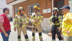 Castilla-La Mancha recibe por segundo año a una delegación estonia para continuar su formación en emergencias forestales a través del dispositivo INFOCAM 2 Castilla-La Mancha recibe por segundo año a una delegación estonia para continuar su formación en emergencias forestales a través del dispositivo INFOCAM