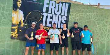 Cristian Martínez y José Andrés Mota se imponen en el igualadísimo Torneo de Frontenis de Cañaveruelas