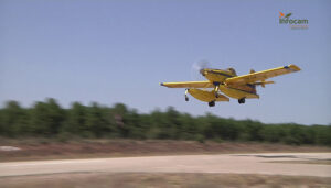 Declarado un incendio forestal en el paraje de Palancares, en Cuenca, con un importante despliegue de medios