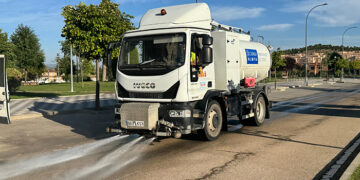 El Ayuntamiento de Cuenca continúa la Campaña de Limpieza Intensiva por las zonas de Villa Luz, Ronda San José y Hermanos Becerril