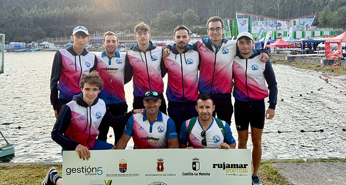 El Club Piragüismo Cuenca deja huella en tierras gallegas ante la élite del piragüismo español 1 El Club Piragüismo Cuenca deja huella en tierras gallegas ante la élite del piragüismo español