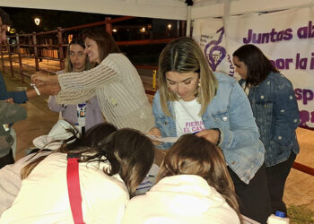 El Punto Violeta ha vuelto a ser referencia en las Fiestas de Mesones