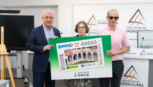 El cupón de la ONCE del 24 de agosto estará ilustrado con el Monasterio de Lupiana 2 El cupón de la ONCE del 24 de agosto estará ilustrado con el Monasterio de Lupiana