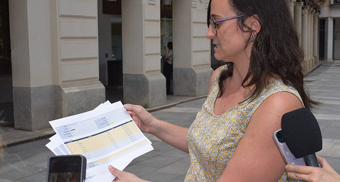 Gemma Mínguez exige una rectificación inmediata que reponga su buen nombre ante las "gravísimas insinuaciones de Santiago López”