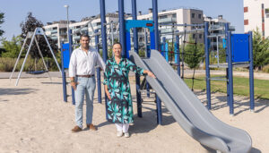 Guadalajara suma una nueva área infantil de juegos en el Remate de las Cañas 2 Guadalajara suma una nueva área infantil de juegos en el Remate de las Cañas