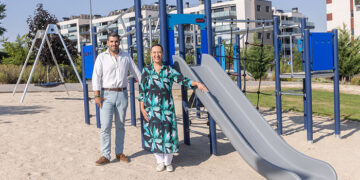 Guadalajara suma una nueva área infantil de juegos en el Remate de las Cañas
