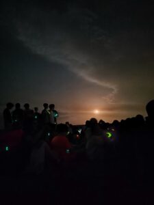 Unas 270 personas se dan cita en la primera ruta nocturna de Campiñeando 2 Unas 270 personas se dan cita en la primera ruta nocturna de Campeando