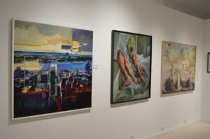 Interior Museo de Arte Contemporaneo de Tarancon que crece cada ano en fondos gracias a los certamenes Jose Antonio Sequi FOTO ARCHIVO AYUNTAMIENTO