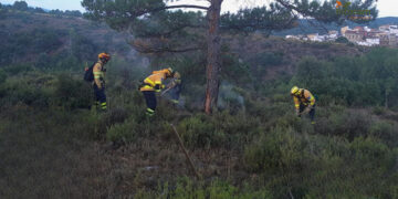 Jornada negra en Cuenca incendios en Valdecabras, Enguídanos, Algarra, Valdecolmenas, Villar del Humo y Aliaguilla